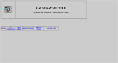 Desktop Screenshot of causewayshuttle.com